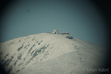 Přes dalekohled na Černé hoře